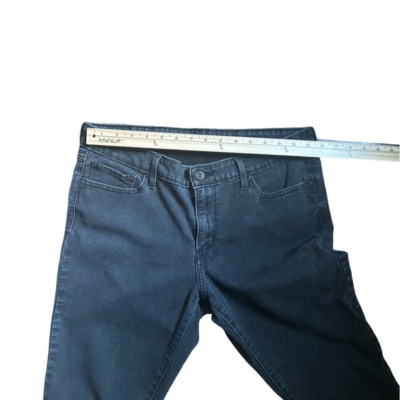 Levi’s Women’s 711 Black Skinny Jeans Size 32 - Picture 4 of 9